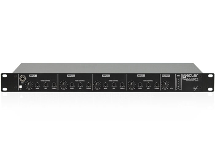 Ecler SAM412T - mikser instalacyjny - obrazek 3