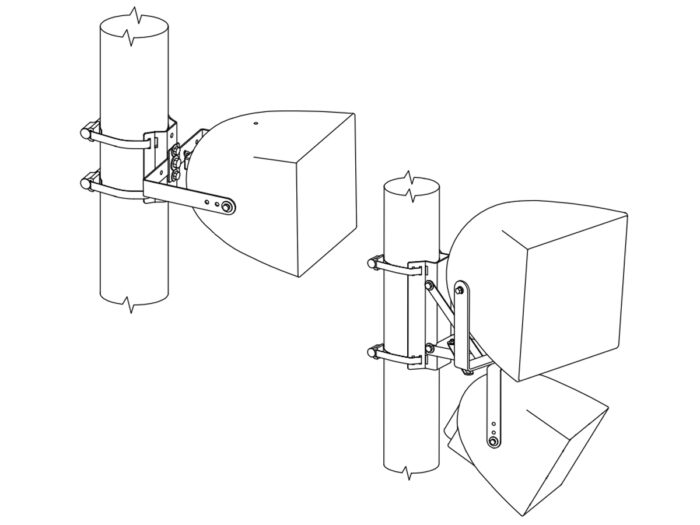 Community R.25-94 TZ - dwudrożny tubowy głośnik naścienny 200 W RMS - obrazek 2