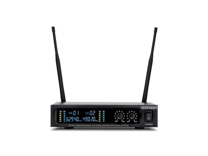 Voice Kraft V-675 - Zestaw Mikrofonów Bezprzewodowych - obrazek 2