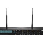 JTS R-4/5 - Poczwórny, szerokopasmowy odbiornik wieloczęstotliwościowy UHF PLL