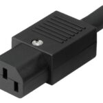 MONACOR AAC-170J - Gniazdo zasilania 3-pinowe IEC