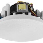 MONACOR EDL-42HQ - Głośnik sufitowy HiFi i PA, 15W, 100V, 8Ω