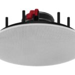 MONACOR EDL-82HQ - Głośnik sufitowy HiFi i PA, 30W<sub>RMS</sub>, 100V lub 8Ω