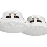 MONACOR SPE-130/WS - Pary głośników do montażu wpustowego, 8Ω