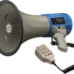 MONACOR TM-17M - Megafon 110dB z wbudowanym odtwarzaczem MP3