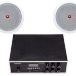 Głośniki sufitowe JBL Stage + Wzmacniacz Tonsil SA-1055U