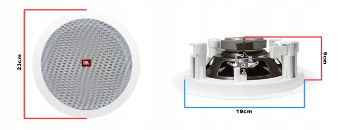 Głośnik sufitowy dwudrożny JBL STAGE 40W RMS 1 sztuka - obrazek 4