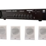 Tonsil - Zestaw nagłaśniający WL-180U + 4 x ZGR 10/120 komplet