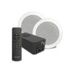 ArtSound PACK MD50 - Amplituner HYDE + 2x głośnik ścienno-sufitowy MD50