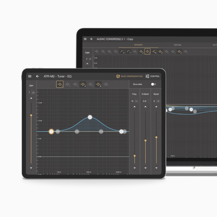 AUDAC VEXO115A/B 15" Dwudrożny głośnik aktywny - kolor czarny - obrazek 24