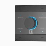 AUDAC NCP105/B Uniwersalny panel sieciowy PoE wersja czarna - obrazek 4