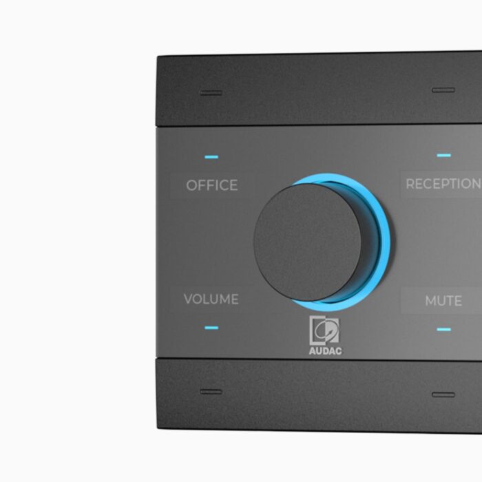 AUDAC NCP105/B Uniwersalny panel sieciowy PoE wersja czarna - obrazek 4